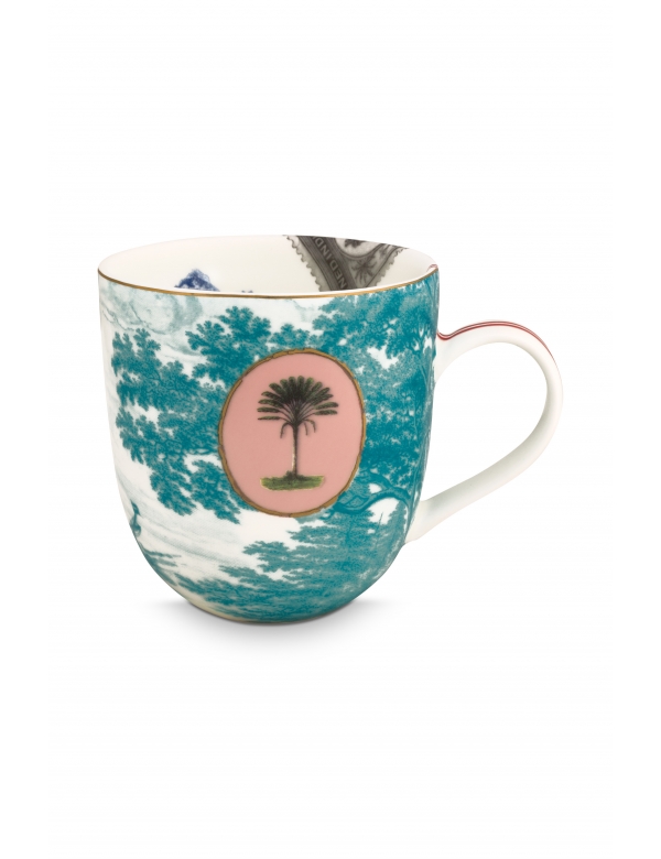 Pip Studio Heritage Mok Groot Boot Aqua Pip Studio Heritage Mok Groot Boot Aqua